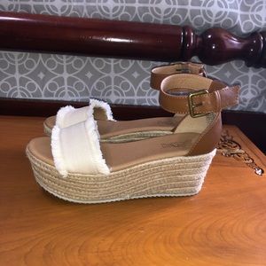 Platform espadrilles sandals